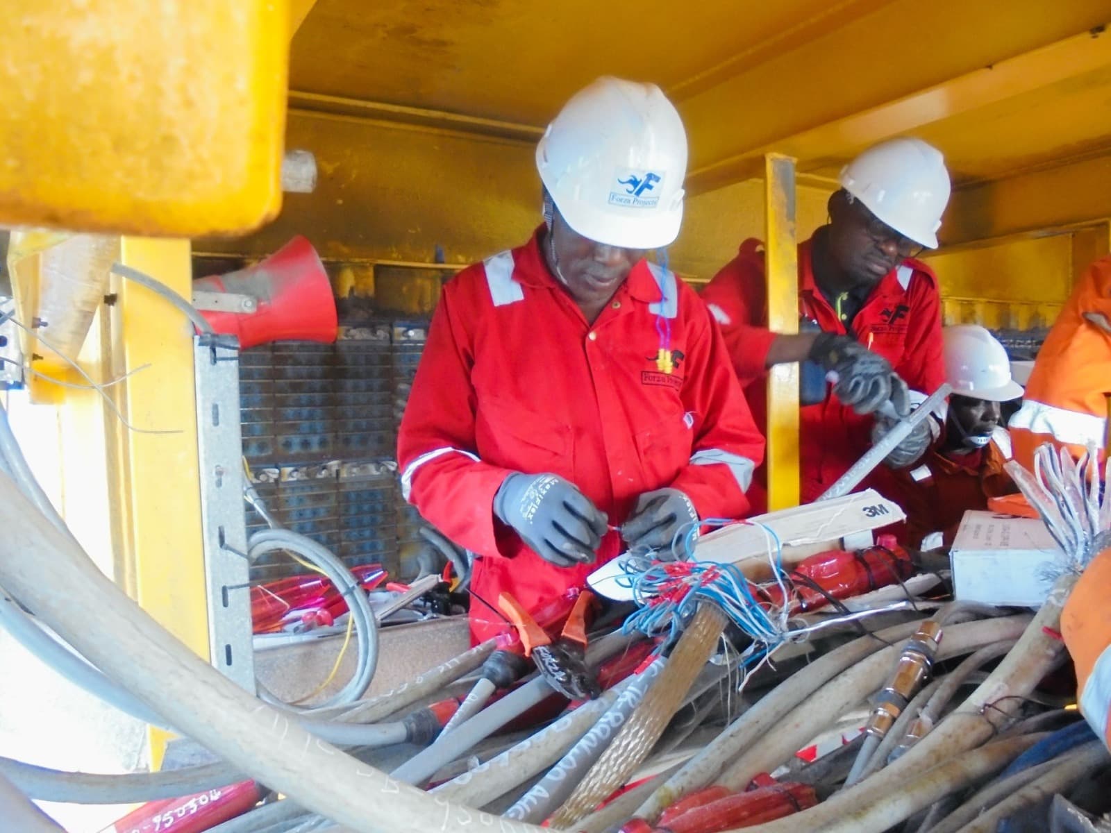 Electrical/fiber optic installation and commissioning